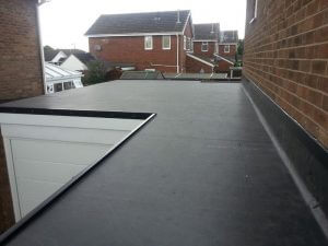 rubber roof by our dundee roofers