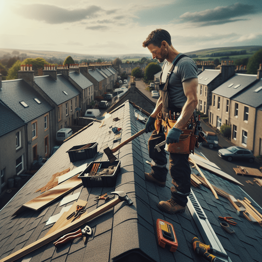 Professional flat roof repair in Glenrothes by Your Local Roofers